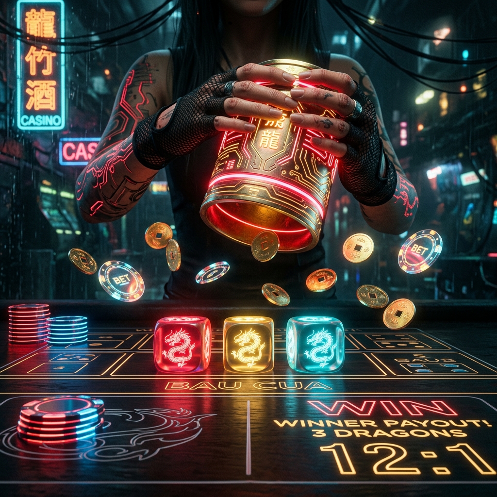 Dealer lật bát Bầu cua sảnh Live MM88 ra Bão 3 Rồng