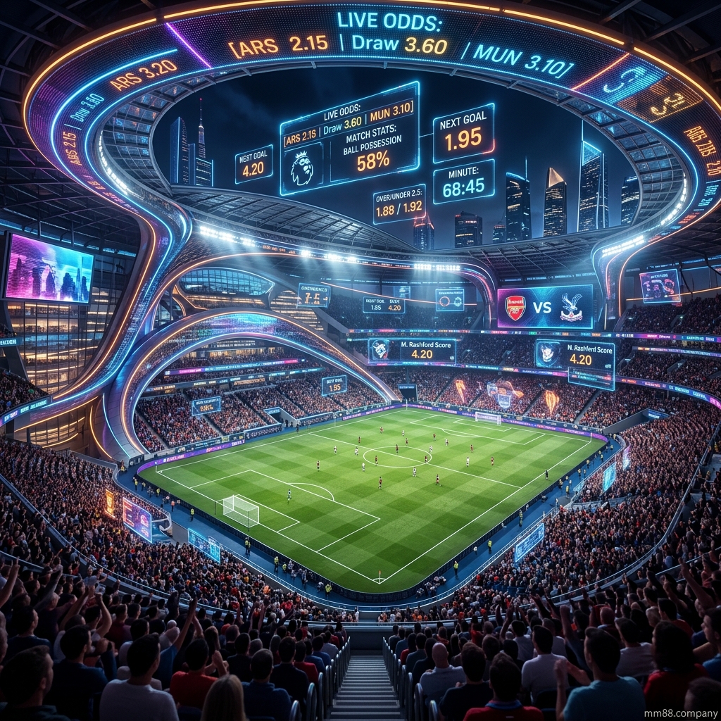 Sân vận động giao diện bảng kèo nhà cái thể thao mm88 trực tuyến cực kỳ sống động tại MM88