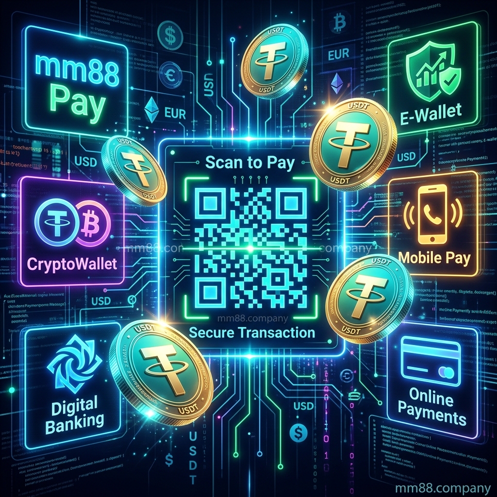 Hình ảnh tổng hợp đa kênh nạp tiền từ Momo, Zalopay, Mã quét QR đến tiền ảo Crypto USDT tại quỹ nhà cái