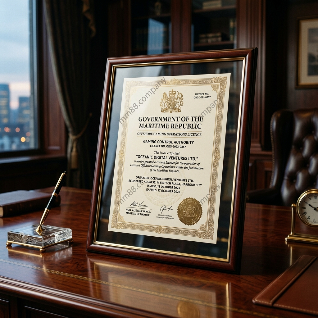 Giấy chứng nhận đăng ký kinh doanh và điều khoản cấp phép Pogo MM88