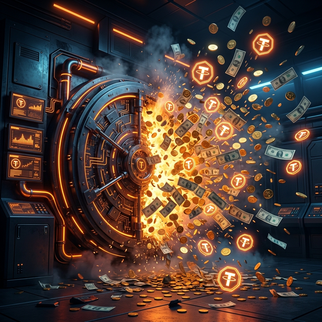 Hầm chứa USDT phát quang siêu tốc