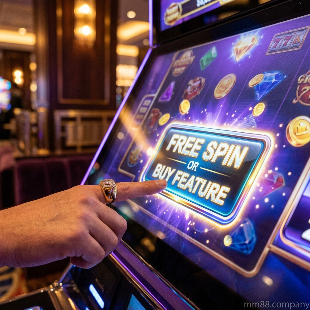Cận cảnh tính năng mua trực tiếp sảnh Free Spin (Mở Khóa Lồng Thưởng) thay vì quay chay trong các sảnh slot uy tín