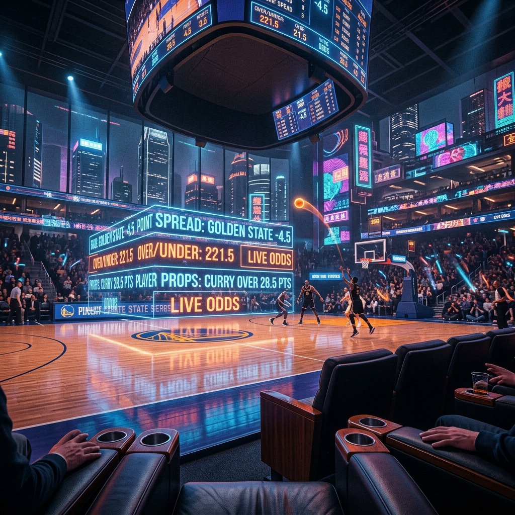 Khán đài hạng VIP xem kèo cược bóng rổ NBA tại sàn cược trực tuyến MM88